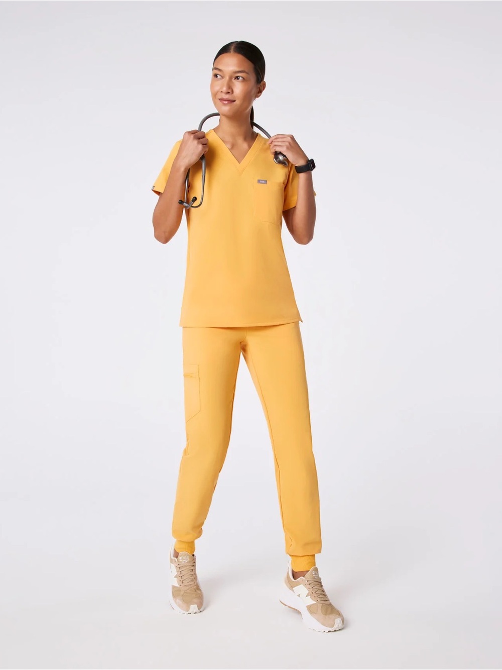 NWOT Figs Scrub Set -Dandelion